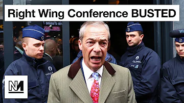 Farage SHUT DOWN By Brussels Police