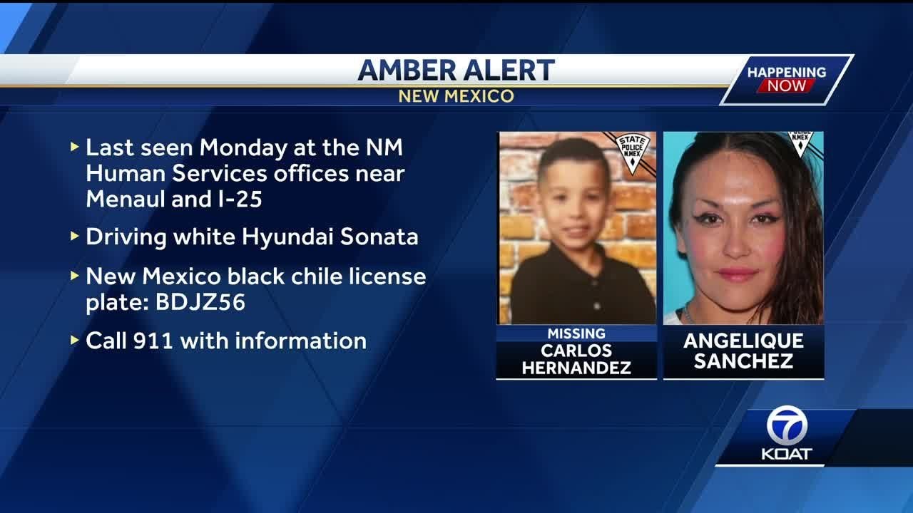 Amber Alert continues for missing child in Albuquerque, New Mexico ...