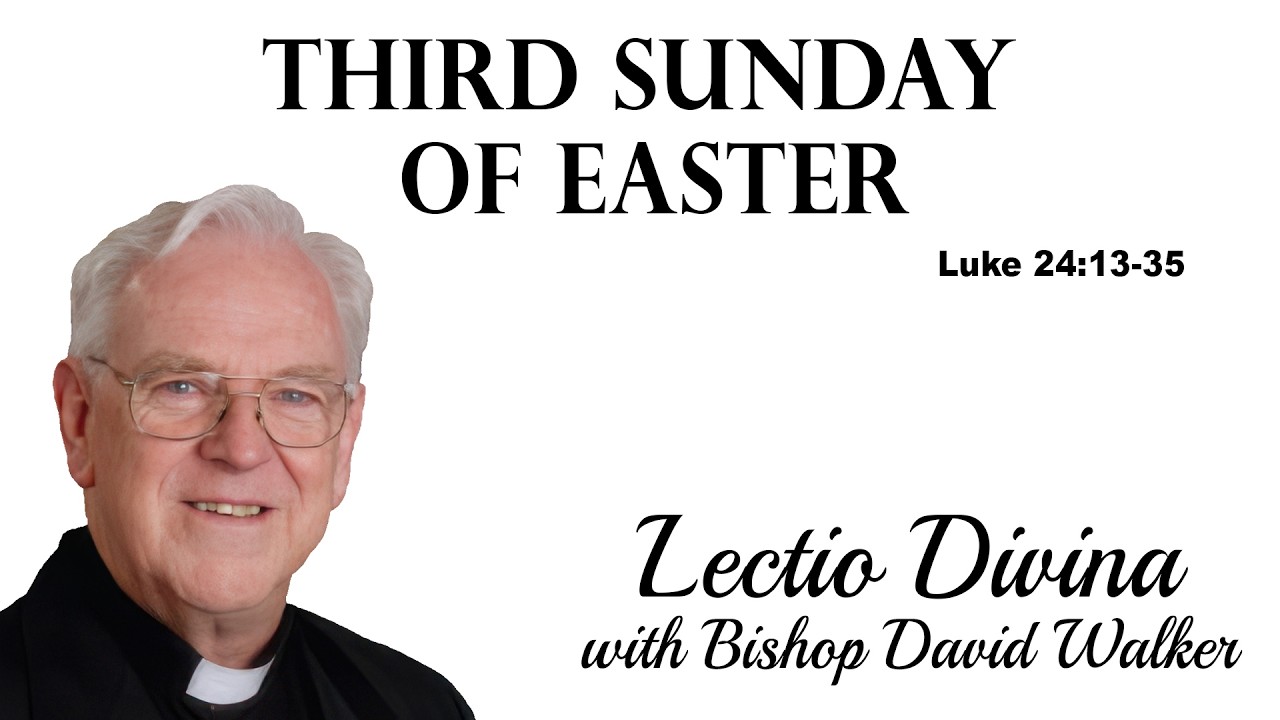 The gospel is about Jesus appearing to two disciples on the road to Emmaus. Luke presents it in the light of the epiphany of Yahweh appearing to the people of Israel in the old testament.

Welcome to a transformative journey as we delve into the profound practice of Lectio Divina, a spiritual meditation technique rooted in ancient traditions. In this video, we unlock the secrets of Lectio Divina and explore its profound impact on spiritual growth and mindfulness.

https://lectiodivina.com.au

If you found this exploration of Lectio Divina enlightening, don't forget to give it a thumbs up, subscribe for more spiritual insights, and share it with those seeking a deeper connection. 

Timestamps
0:00 Intro
0:14 First Reading 
2:10 Bishop David Walker
7:25 Fr John Frauenfelder   
7:57  Mrs Virginia Ryan 
10:34  Self Reflection
10:46 Second Reading
13:50 Bishop David Walker
14:44 Mrs Virginia Ryan  
15:12  Fr John Frauenfelder
16:15 Self Reflection
16:47 Farewell & Final Prayer


Luke 24:13-35
13 Now that same day two of them were going to a village called Emmaus, about seven miles[a] from Jerusalem. 14 They were talking with each other about everything that had happened. 15 As they talked and discussed these things with each other, Jesus himself came up and walked along with them; 16 but they were kept from recognizing him.

17 He asked them, “What are you discussing together as you walk along?”

They stood still, their faces downcast. 18 One of them, named Cleopas, asked him, “Are you the only one visiting Jerusalem who does not know the things that have happened there in these days?”

19 “What things?” he asked.

“About Jesus of Nazareth,” they replied. “He was a prophet, powerful in word and deed before God and all the people. 20 The chief priests and our rulers handed him over to be sentenced to death, and they crucified him; 21 but we had hoped that he was the one who was going to redeem Israel. And what is more, it is the third day since all this took place. 22 In addition, some of our women amazed us. They went to the tomb early this morning 23 but didn’t find his body. They came and told us that they had seen a vision of angels, who said he was alive. 24 Then some of our companions went to the tomb and found it just as the women had said, but they did not see Jesus.”

25 He said to them, “How foolish you are, and how slow to believe all that the prophets have spoken! 26 Did not the Messiah have to suffer these things and then enter his glory?” 27 And beginning with Moses and all the Prophets, he explained to them what was said in all the Scriptures concerning himself.

28 As they approached the village to which they were going, Jesus continued on as if he were going farther. 29 But they urged him strongly, “Stay with us, for it is nearly evening; the day is almost over.” So he went in to stay with them.

30 When he was at the table with them, he took bread, gave thanks, broke it and began to give it to them. 31 Then their eyes were opened and they recognized him, and he disappeared from their sight. 32 They asked each other, “Were not our hearts burning within us while he talked with us on the road and opened the Scriptures to us?”

33 They got up and returned at once to Jerusalem. There they found the Eleven and those with them, assembled together 34 and saying, “It is true! The Lord has risen and has appeared to Simon.” 35 Then the two told what had happened on the way, and how Jesus was recognized by them when he broke the bread.