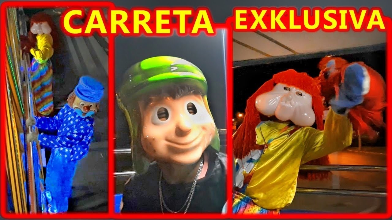 CARRETA da Alegria EXKLUSIVA 🎵🎶 (Com Fofão, Chaves & Patati