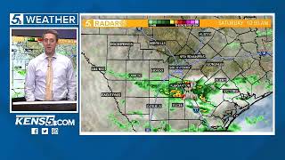 Wet weather continues today ahead of a big warm-up for South Texas