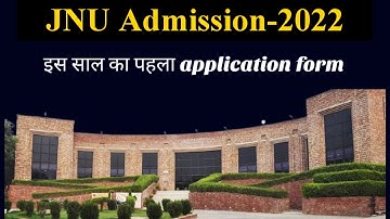 JNU  Admission-2022!! Application form