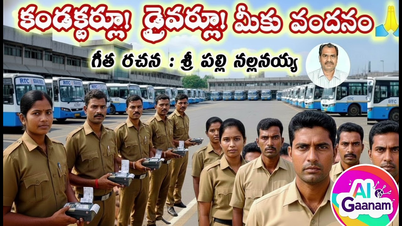 Conductors! Drivers! Meeku Vandanam🙏🏻✨🙌🏻🚍