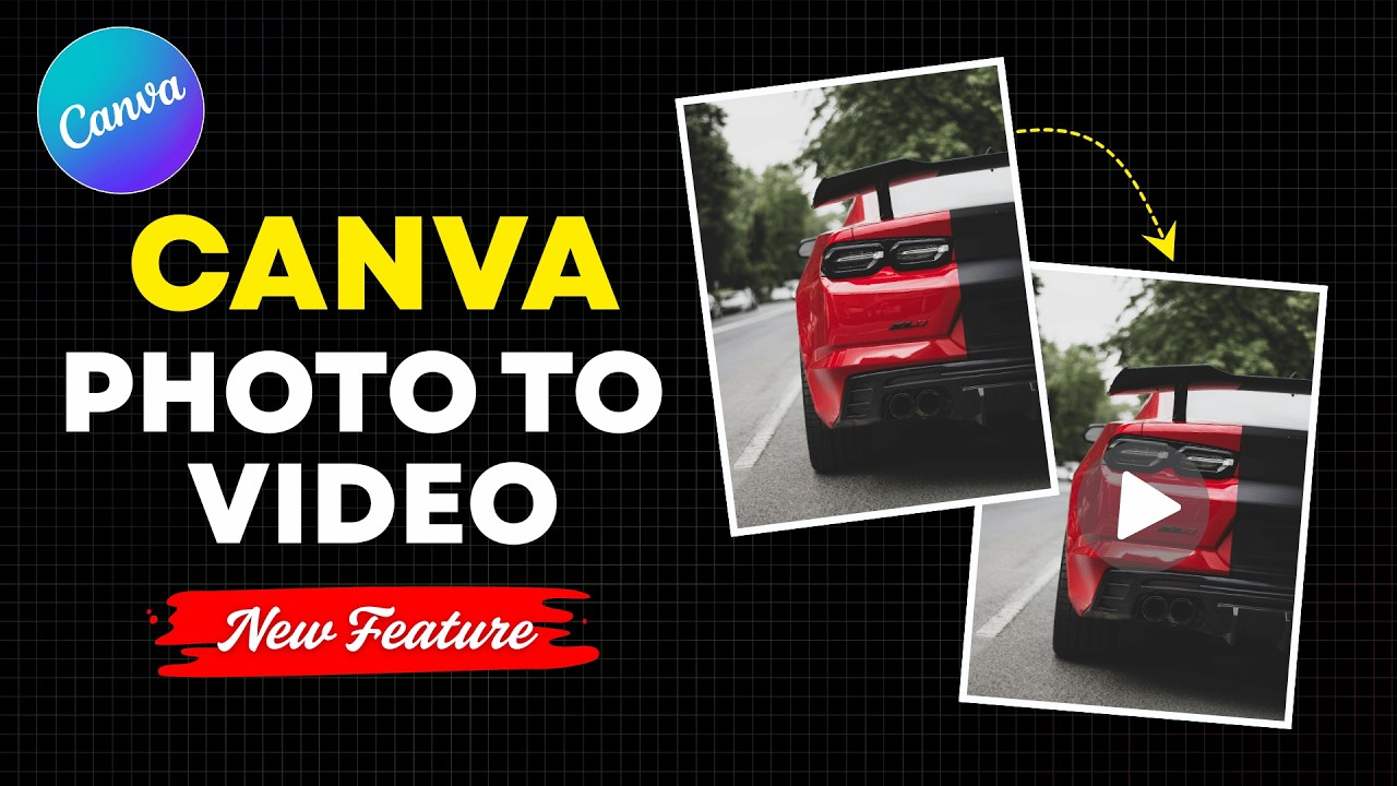 Turn Images Into Short Videos in Canva | New Feature Walkthrough