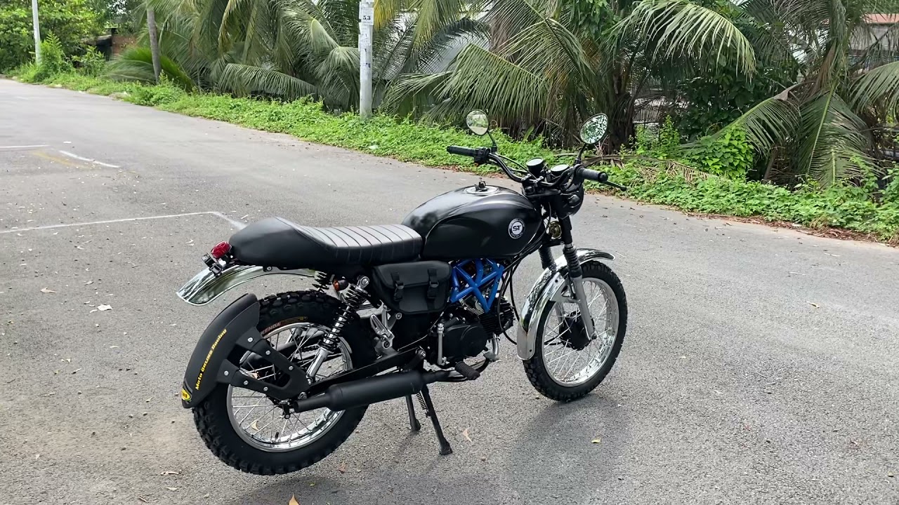 Xe độ cafe racer đẹp và cái kết ???????? - youtube