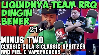 LIQUIDNYA TEAM RRQ | MINUS TWO CLASSIC by RRQ FIEL & VAPEPACKERS