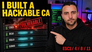I Made a Hackable ADCS Server (Vulnerable AD #5)