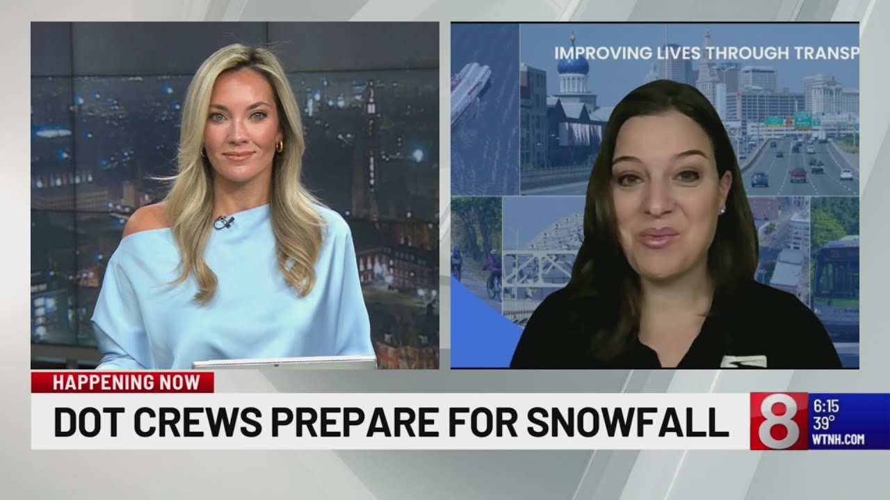 How the Connecticut Department of Transportation is preparing for snowfall
