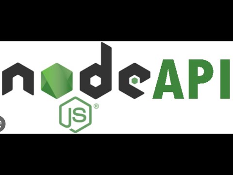 Api N J Tạo API bằng Nodejs - YouTube