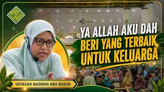 Ya Allah aku dah BERI yang TERBAIK...