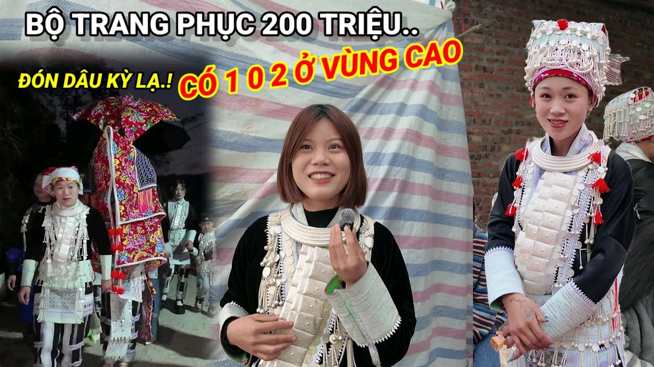 Lễ Cưới Hoành Tráng Nhất Vùng Cao, Toàn Gái Xinh Diện Bộ Trang Phục 200 Triệu..!