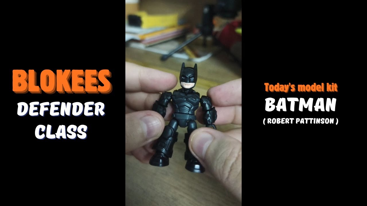 Blokees DC Batman Defender Version 01 Robert Pattinson Batman
