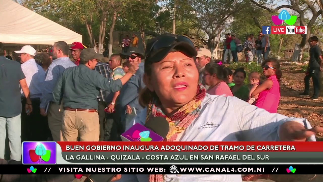 Inauguran 5 km de adoquinado entre La Gallina - Quizalá - Costa Azul en ...