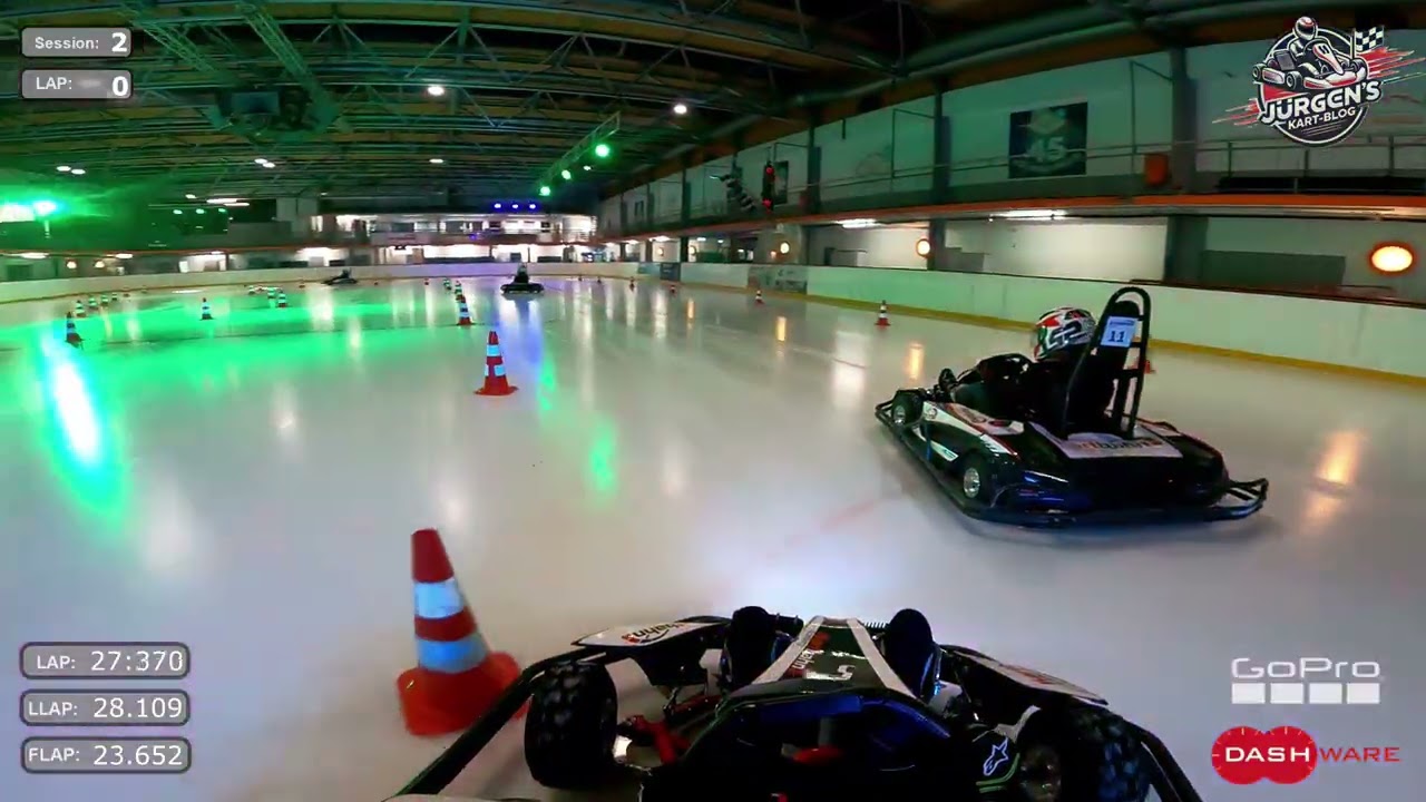 Kartfahren in der Eishalle @kartbahn_adelberg