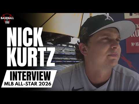 Nick Kurtz Discusses Becoming First Time MLB All-Star, Athletics 2026 Season & A's Future