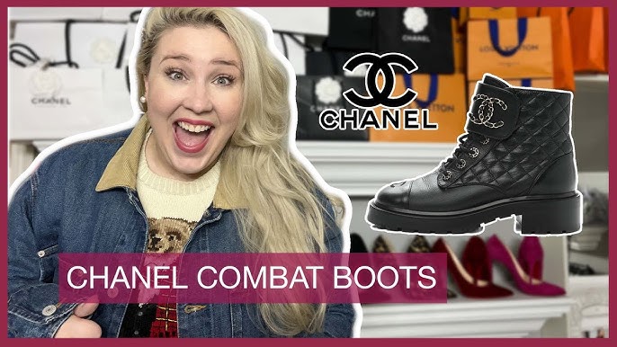 Is it Worth It?  Chanel Combat Boots with Detachable Chain Charm