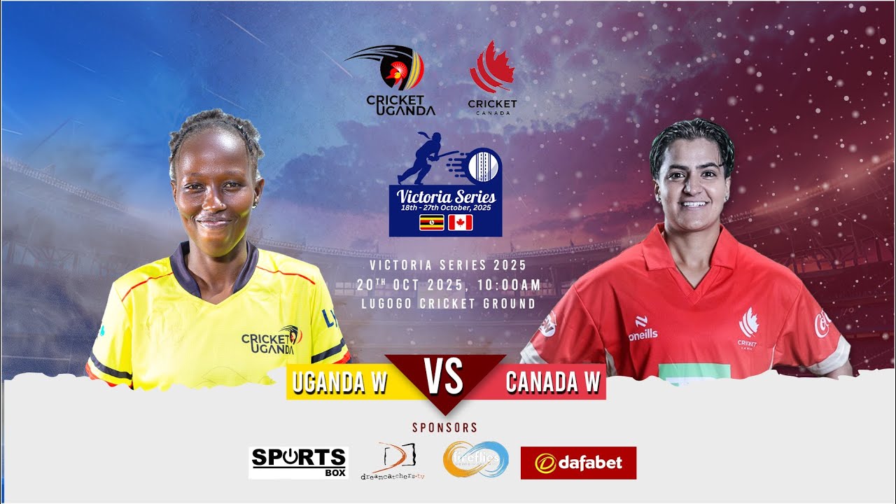 Uganda W VS Canada W | T20I Bilateral | Live Cricket Match