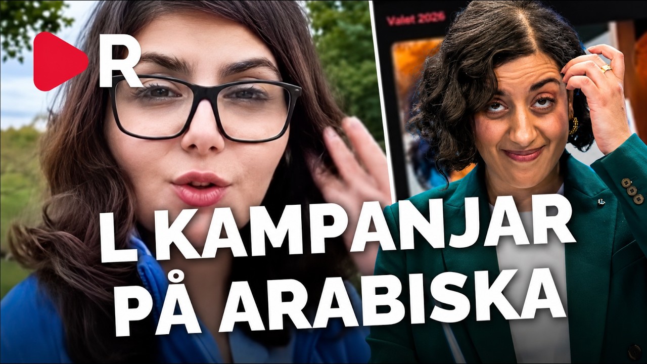 Liberalerna kampanjar på arabiska – får stöd av övriga partier