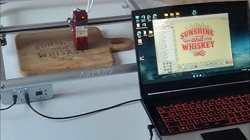 Aufero Laser 2 ⚡How to Start Engraving - LaserGRBL