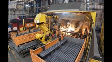 Plasma Cutting Robot Load/Unload Process