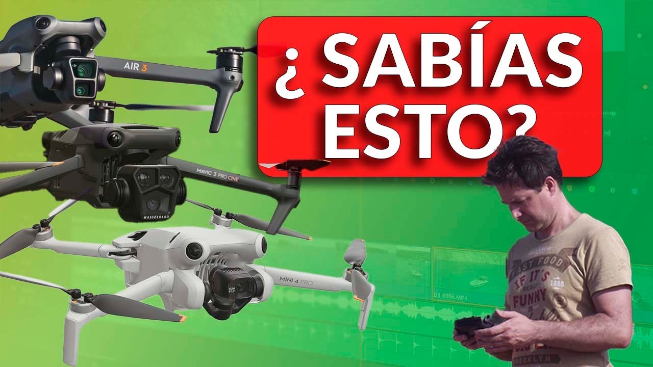 🔴 30 Consejos Sobre DRONES - (DJI Mini 4 Pro - DJI Air 3 - Mavic 3 Pro - Y MÁS)