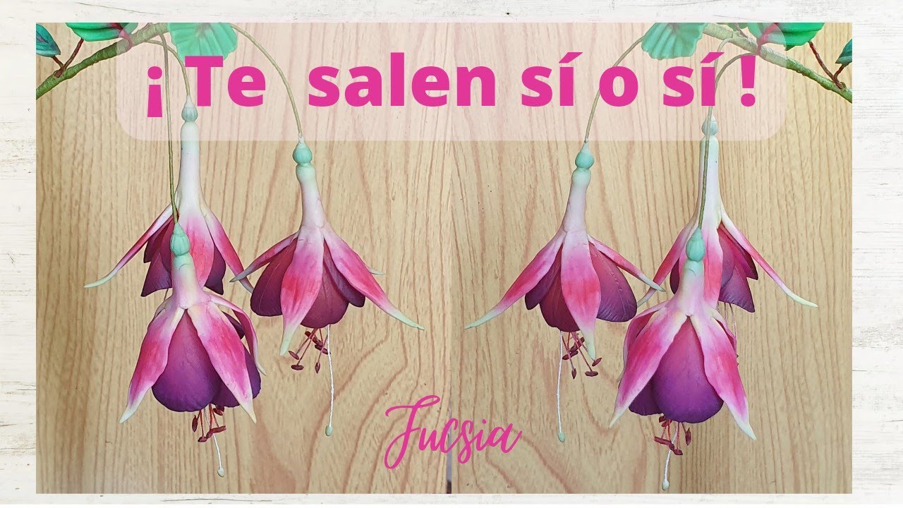 CON ESTE TUTORIAL TE SALEN TUS FLORES EN PORCELANA FRIA SÍ O SÍ 😎