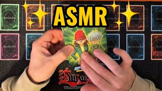 ASMR Organize Nostalgic Yu-Gi-Oh! Cards with me 😴