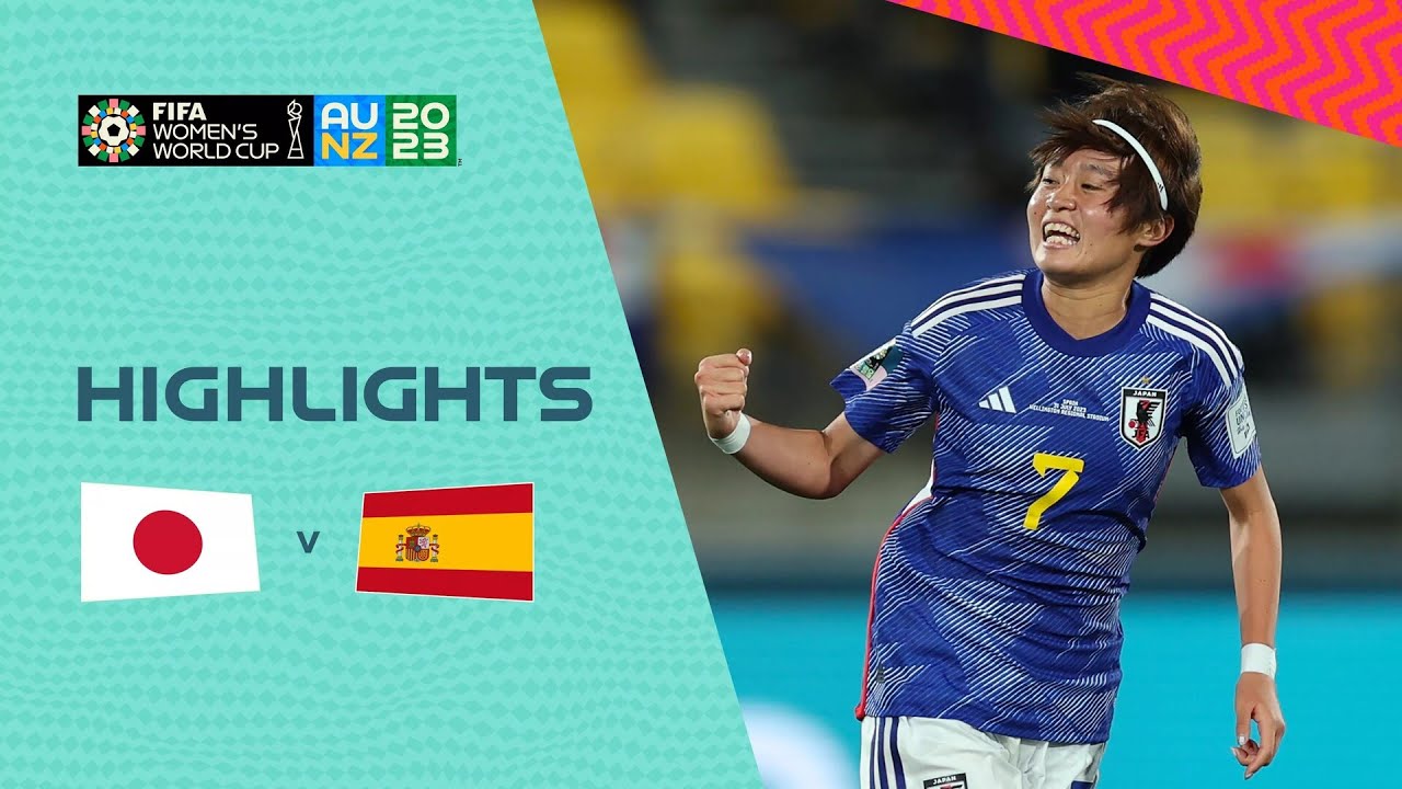 Japan vs Spain Group C FIFA Women's World Cup 2023 Highlights