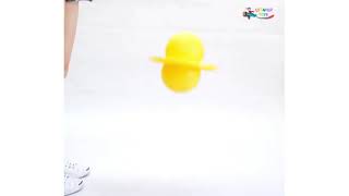 Bouncing Ball Children Balance Bouncing Ball Net Red Toy Frog Jump screenshot 2
