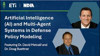 Artificial Intelligence (AI) and Multi-Agent Systems in Defense Policy Modeling