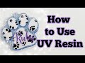 How to Use UV Resin and Glitter on Acrylic Keychains