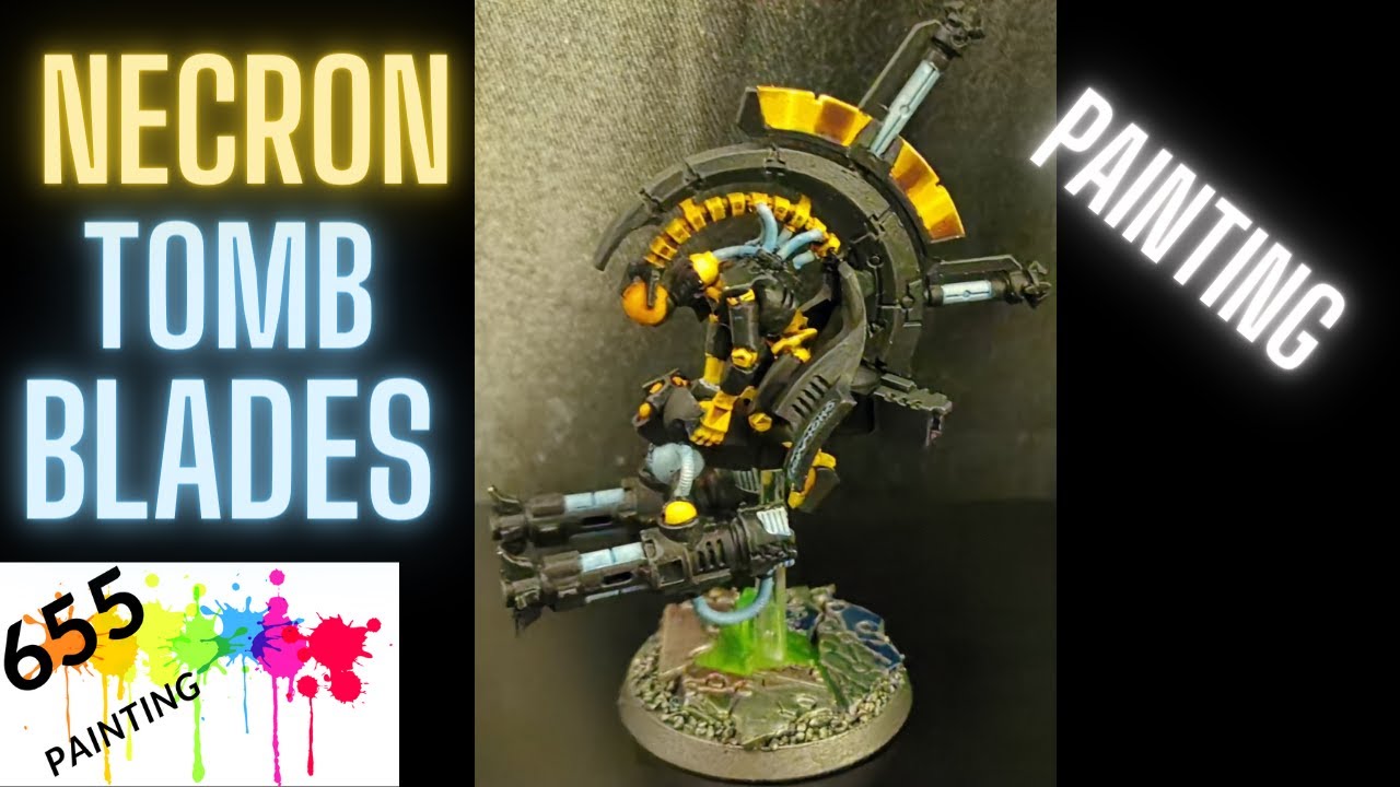 how to paint tomb blades