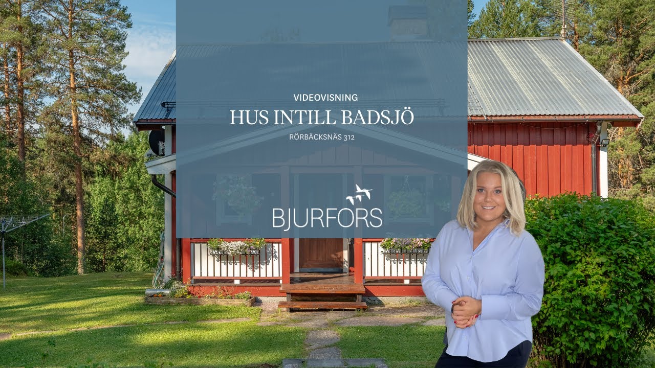 Naturidyll med fjällkontakt – charmigt hus med gästhus intill badsjön i Rörbäcksnäs