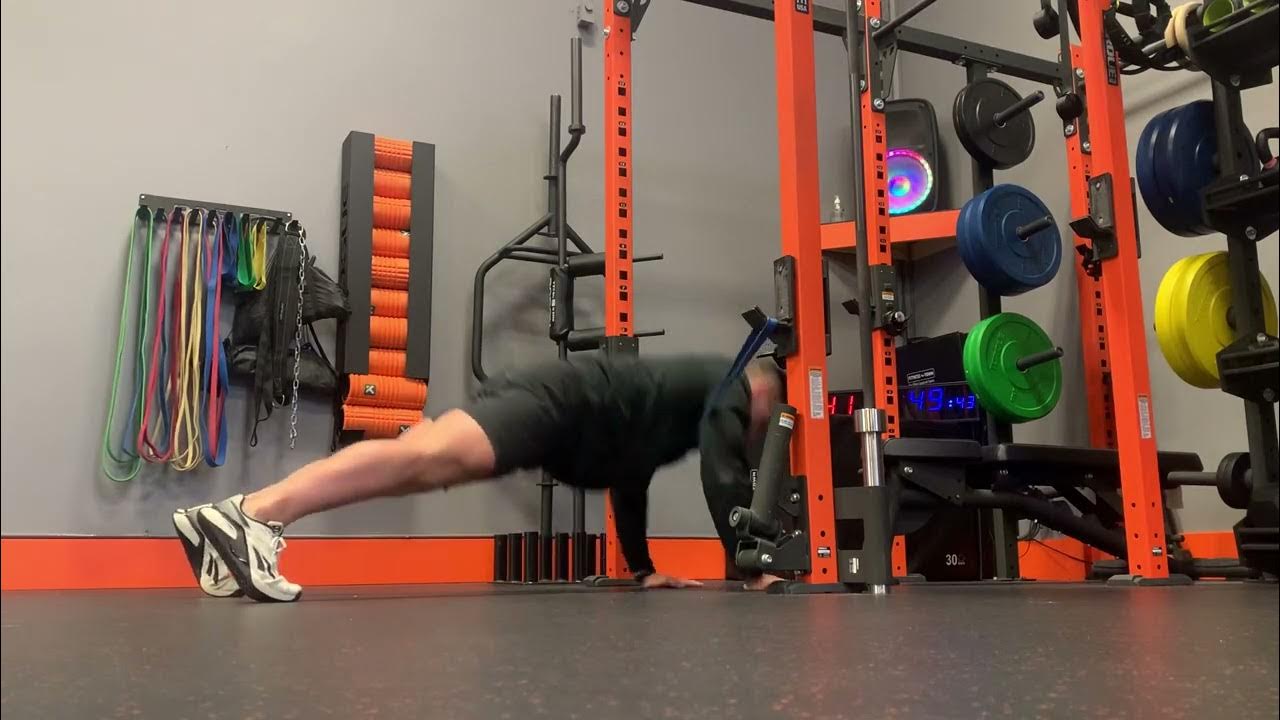 Band Assisted Explosive Push Up YouTube