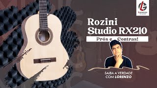 Review of the Rozini RX210 Classical Studio Guitar - Everything you need to know!