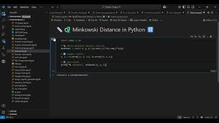 How to Calculate Minkowski Distance with NumPy | Python Tutorial