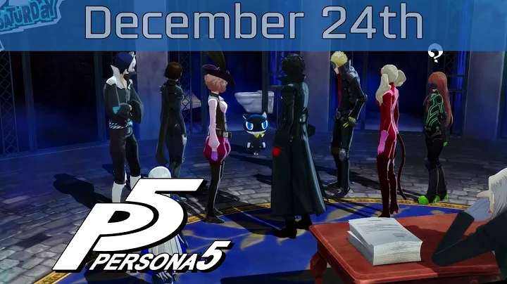 Persona 5 - December 24th: Saturday Mementos Palace Walkthrough [HD 1080P]