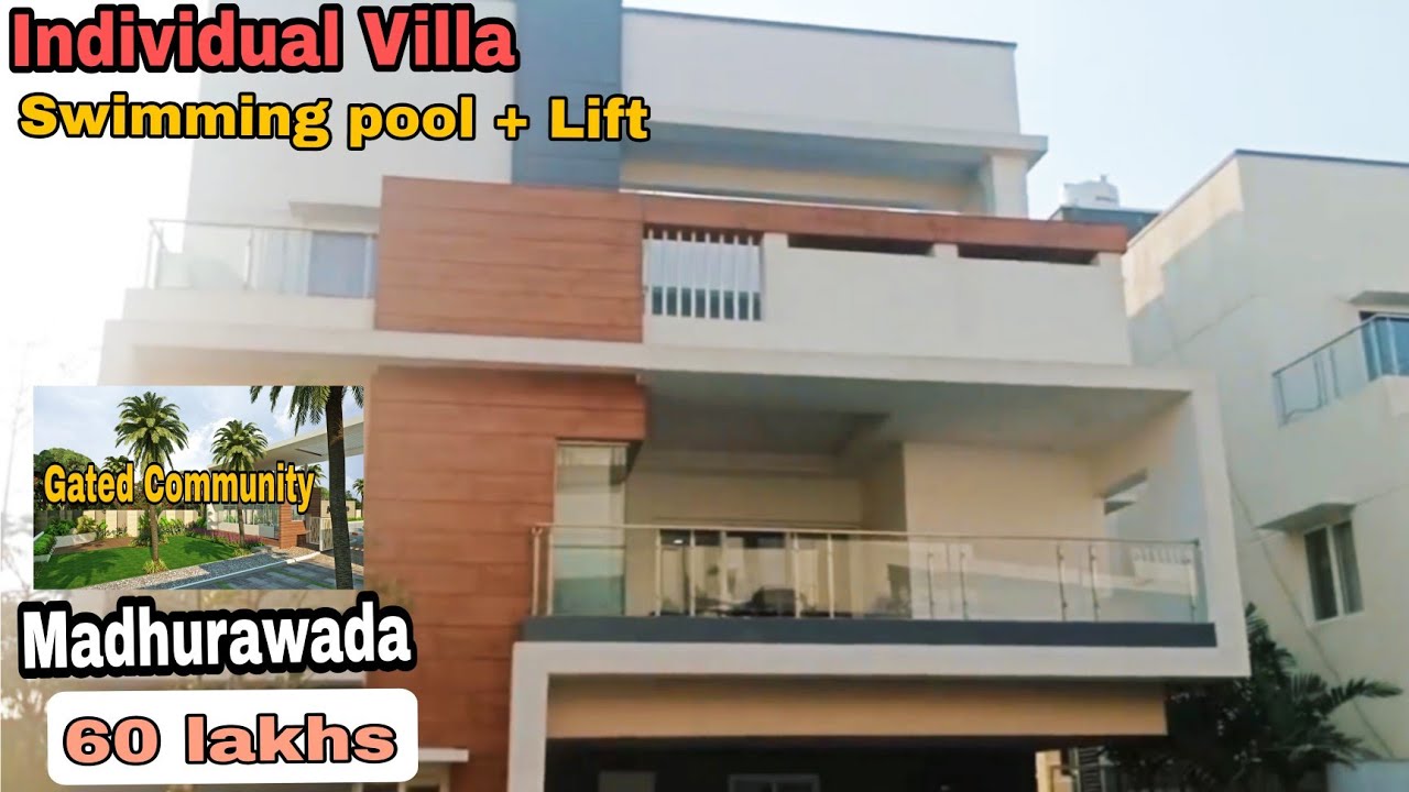 Individual Villa in Madhurawada Vizag || Gated Community || 60 lakhs only