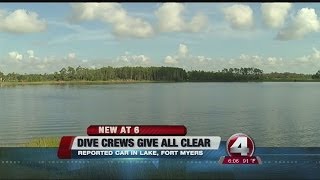 Dive teams find nothing in Fort Myers lake search