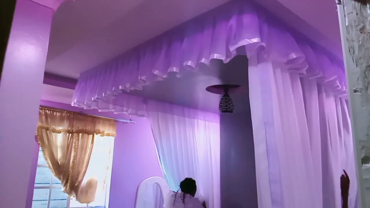 new custom made rail mosquito net contact us on 0768664556 YouTube