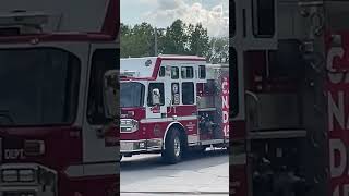Calgary Engine 5 Responding From Their Station COLD | CFD