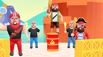 Hit Master 3D:Knife Assassin All Levels Gameplay Android, iOS (Levels 204-205)