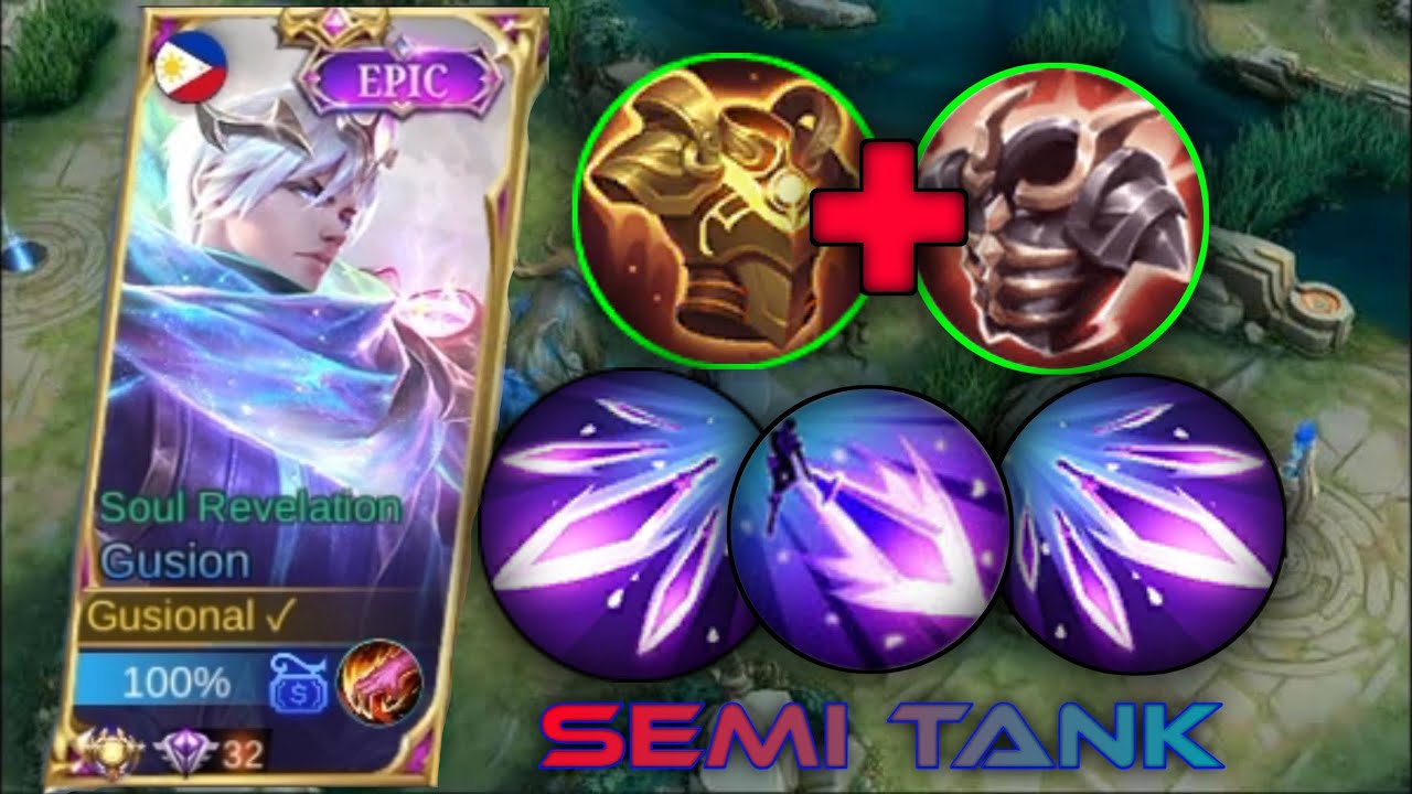 GUSION RADIANT ARMOR + BRUTE FORCE = ANTI MAGE BUILD!!! | GUSIONAL | MLBB