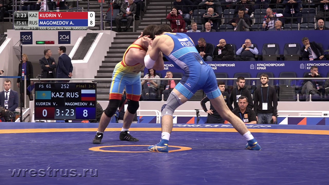Ярыгин-2020. ВБ. 61 кг. За бронзу. Владимир Кудрин (Казахстан) - Абасгаджи Магомедов (Россия)