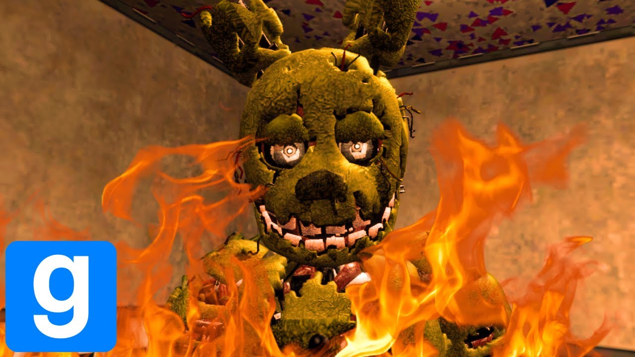Springtrap ALWAYS COMES BACK | Garry's Mod Hide and Seek