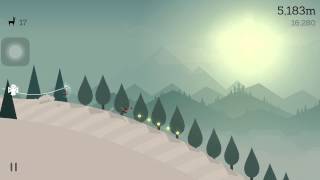 Alto's Adventure Fly through an archway with the wingsuit screenshot 3