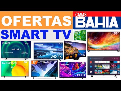 OFERTAS DE SMART TV 32, 40, 43, 50, 55, 60 POLEGADAS CASAS BAHIA ...