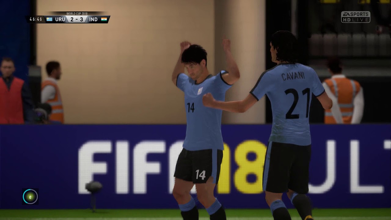 Uruguay vs India - World CUP 2018 FINAL : FIFA 18 ALL GOALS & Highlights