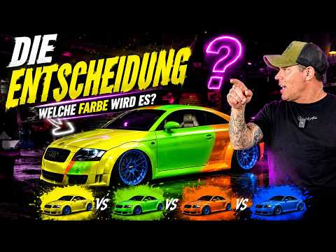 Audi TT Fastback! Welche Farbe wird es? Die Entscheidung! | Hundertauto