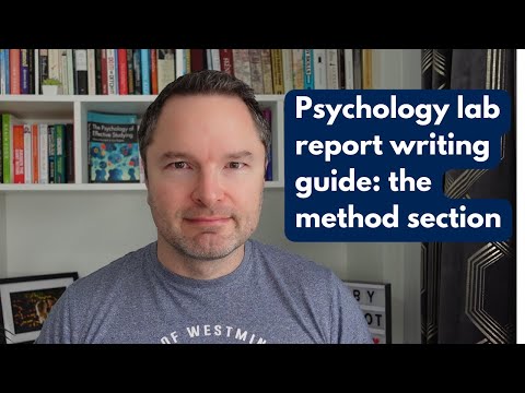 Psychology lab report